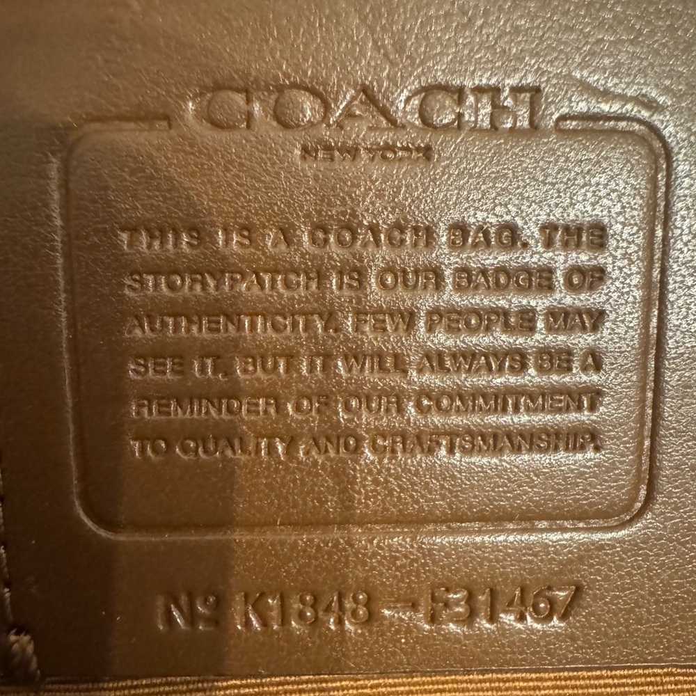 Coach Emma Like New Bag - Picture 10 of 11